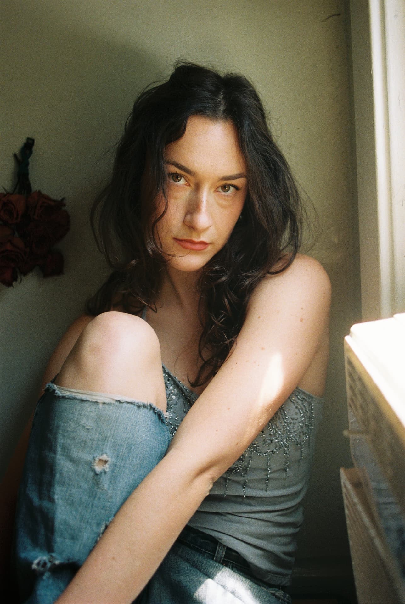 Portrait of Carly A Johnson in the studio